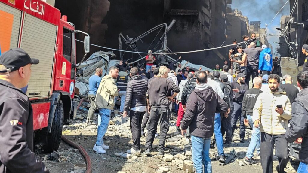 Israel realiza 100 ataques aéreos em 10 minutos no Líbano Israel launches 100 air strikes in 10 minutes across Lebanon | US-Israel war on Iran