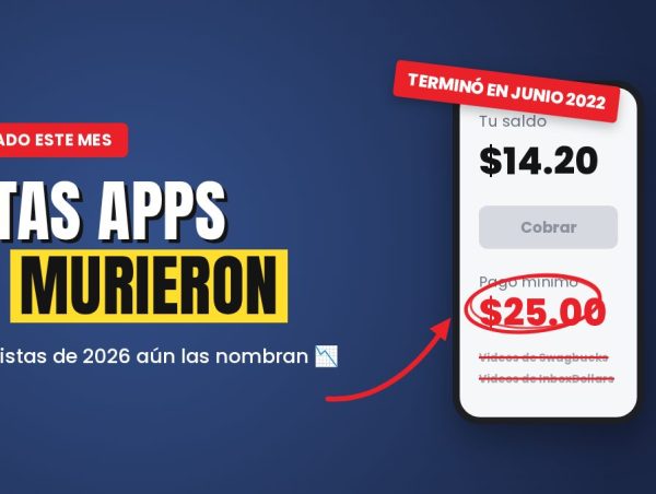 Saldo de $14.20 atrapado en una app de recompensas con pago mínimo de $25