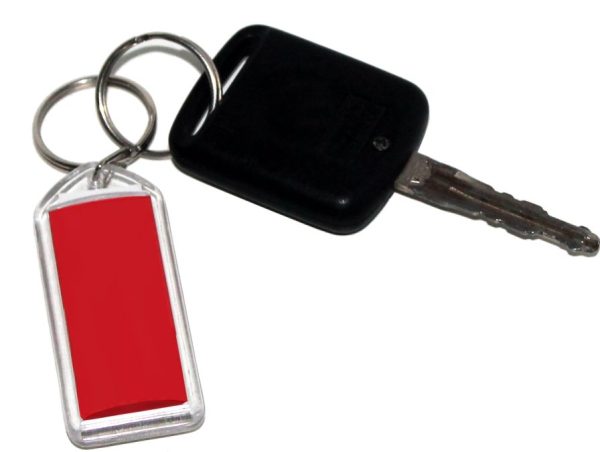 Llaves de auto con llavero