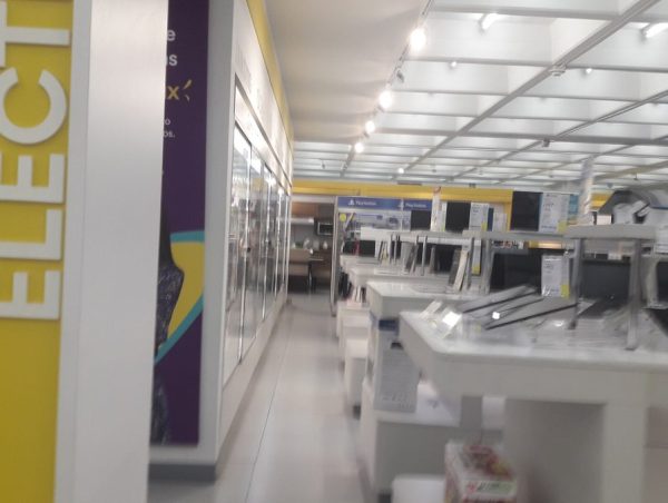 Interior de una tienda Coppel